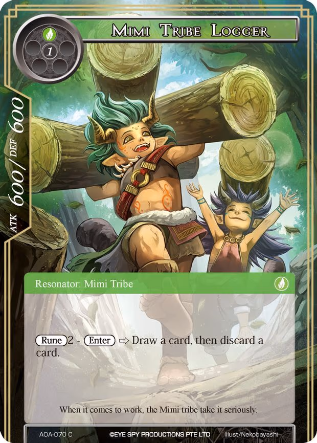 Mimi Tribe Logger - Common (AOA-070)