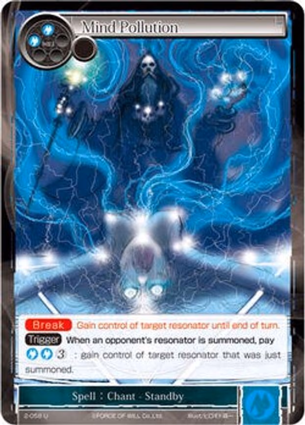Mind Pollution - Uncommon (2-058)