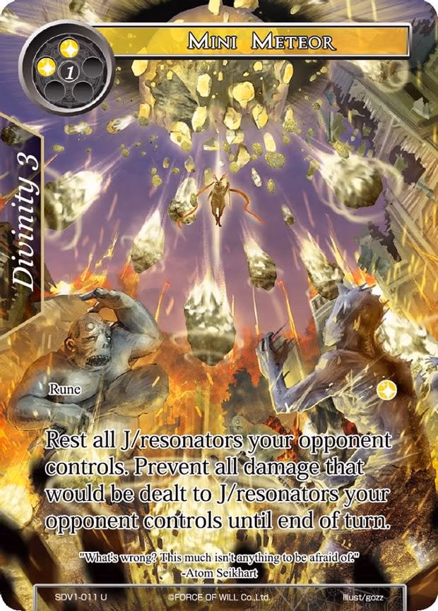 Mini Meteor - Uncommon (SDV1-011)