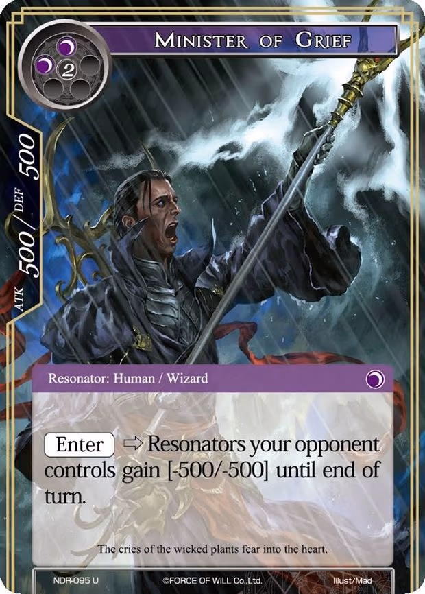 Minister of Grief - Uncommon (NDR-095)