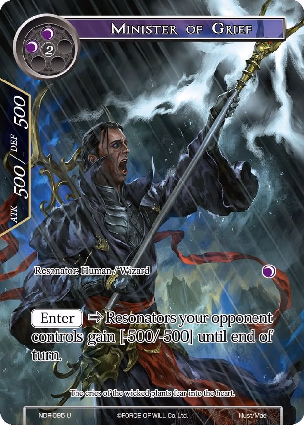 Minister of Grief - Uncommon (NDR-095)