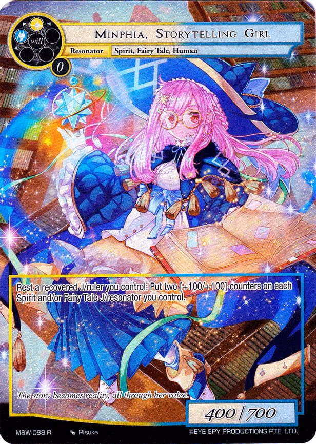 Minphia, Storytelling Girl - Rare (MSW-088)