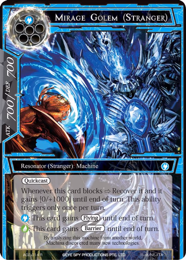Mirage Golem (Stranger) - Rare (AO2-014)