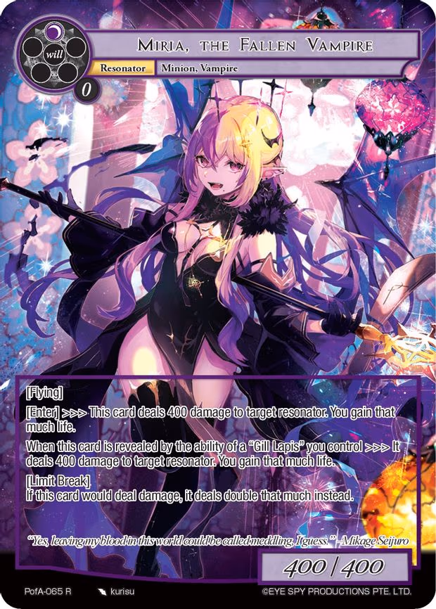 Miria, the Fallen Vampire