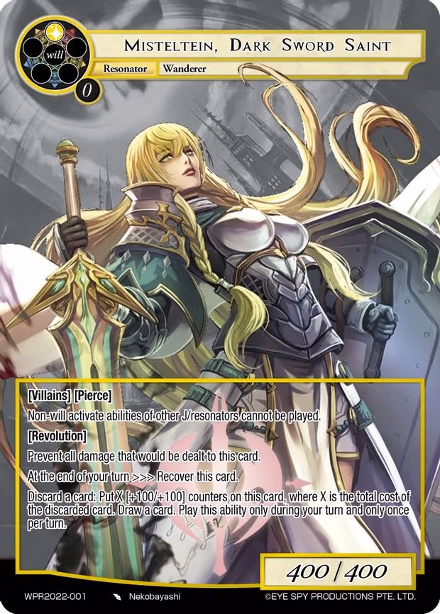 Misteltein, Dark Sword Saint - Promo (WPR2022-001)
