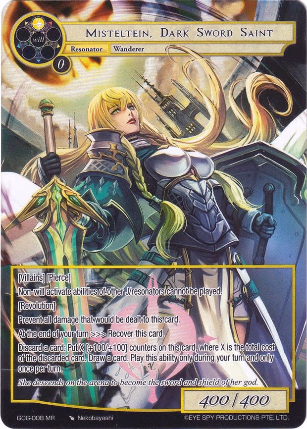 Misteltein, Dark Sword Saint - Marvel Rare (GOG-008)