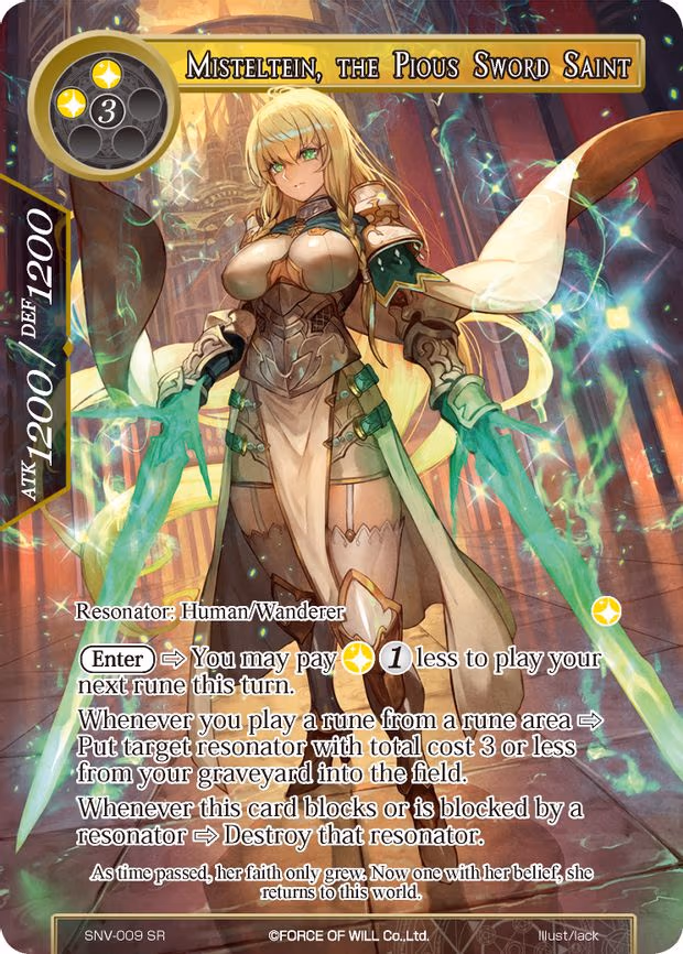 Misteltein, the Pious Sword Saint