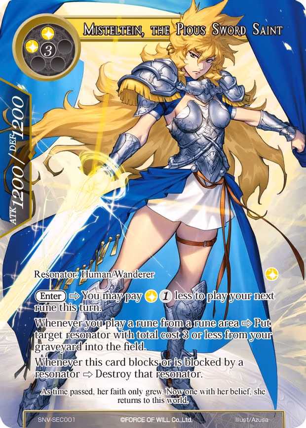 Misteltein, the Pious Sword Saint