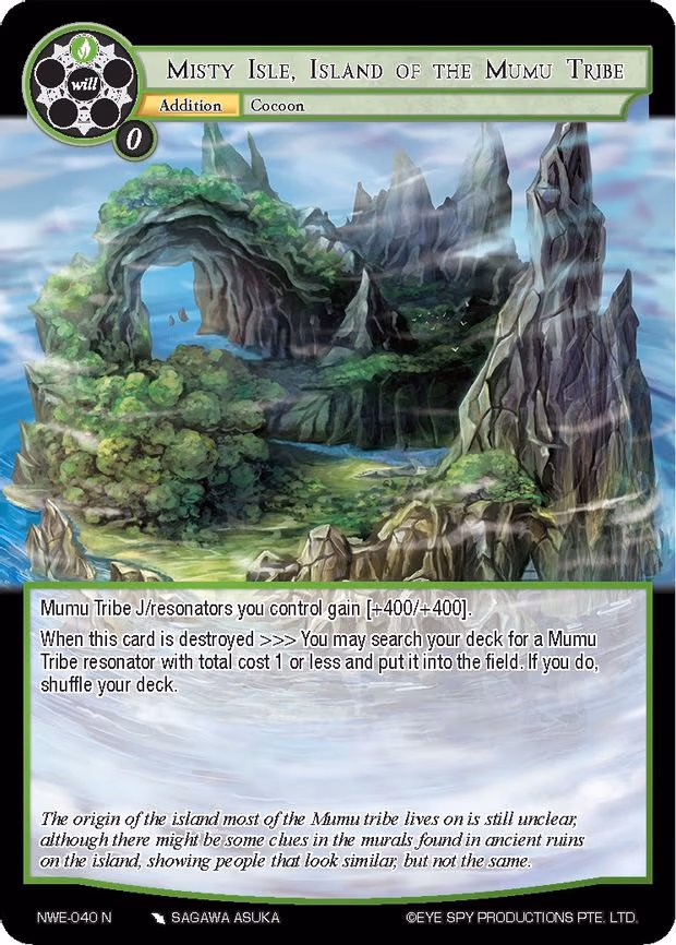 Misty Isle, Island of the Mumu Tribe - Normal (NWE-040 N)