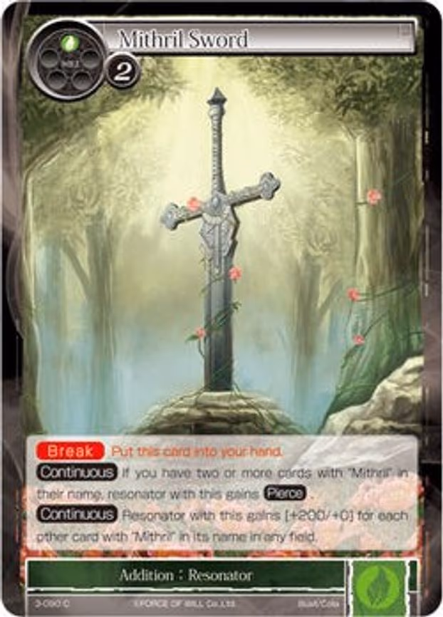 Mithril Sword - Common (3-090)