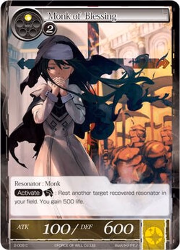 Monk of Blessing - Common (2-008)