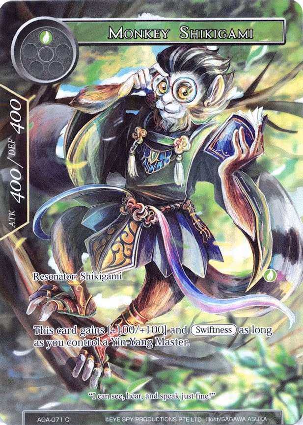 Monkey Shikigami - Common (AOA-071)