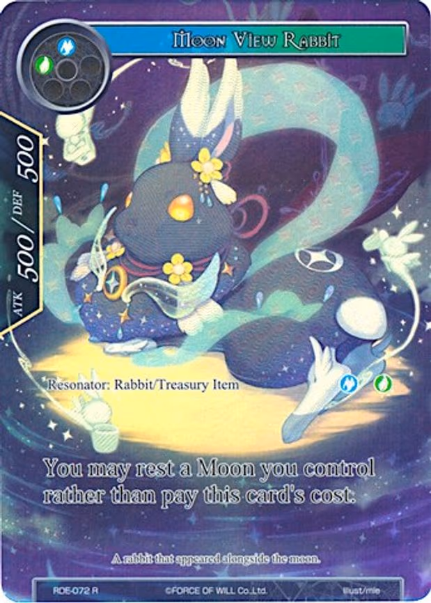 Moon View Rabbit - Rare (RDE-072)