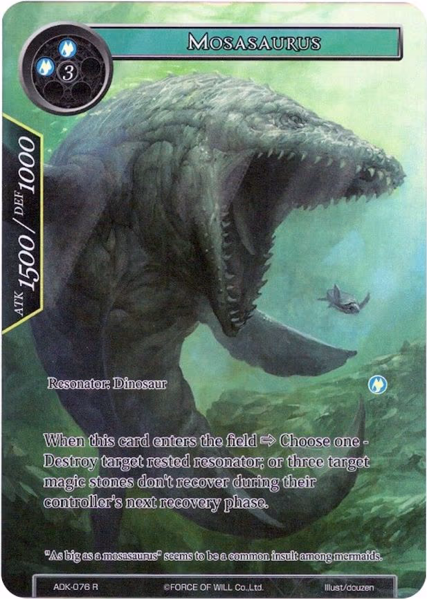 Mosasaurus - Rare (ADK-076)