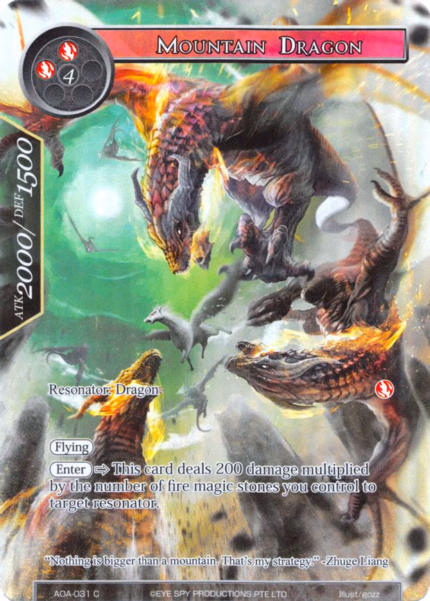 Mountain Dragon - Common (AOA-031)