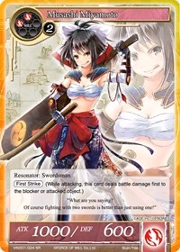 Musashi Miyamoto - Super Rare (VIN001-024)