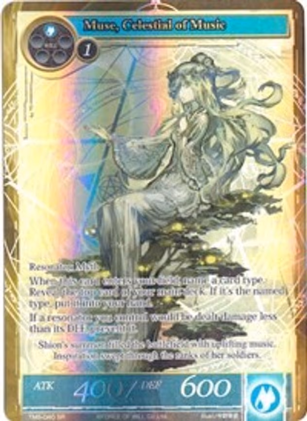 Muse, Celestial of Music - Super Rare (TMS-040)