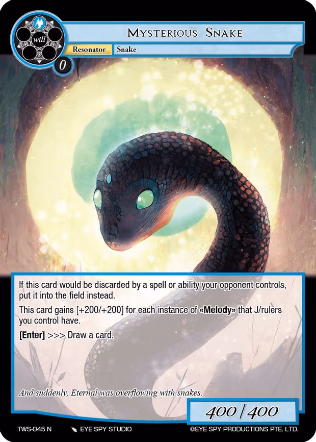Mysterious Snake - Normal (TWS-045 N)