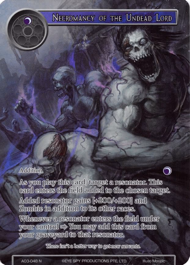 Necromancy of the Undead Lord - Normal (AO3-048)