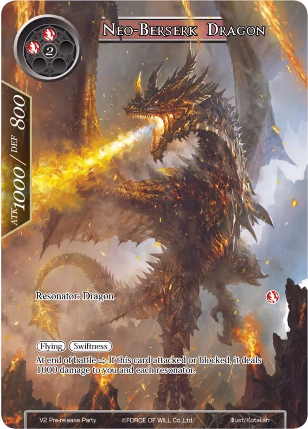 Neo-Berserk Dragon - Promo (V2 Pre-release Party)