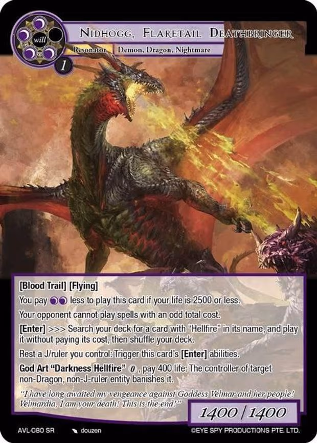Nidhogg, Flaretail Deathbringer