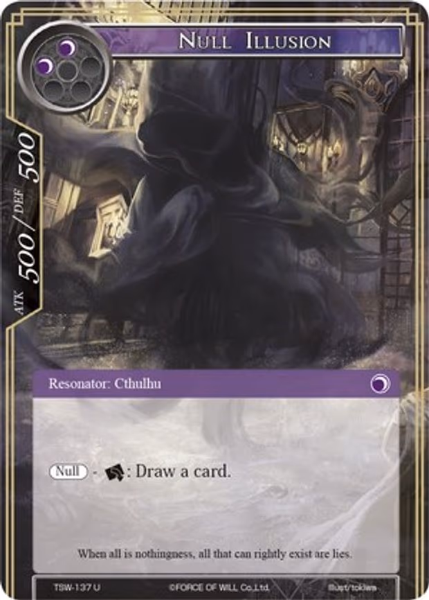 Null Illusion - Uncommon (TSW-137)
