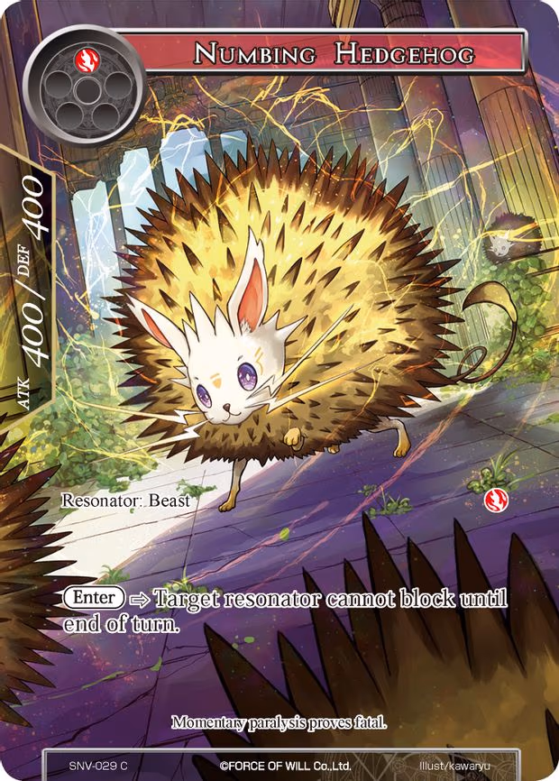 Numbing Hedgehog - Common (SNV-029)