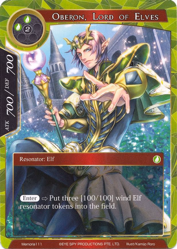Oberon, Lord of Elves - Memoria (Memoria111)