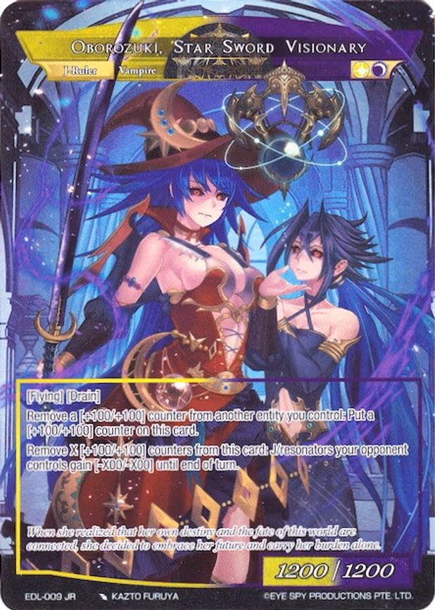 Oborozuki, Star Sword Visionary - Ruler Rare (EDL-009 RR/JR)
