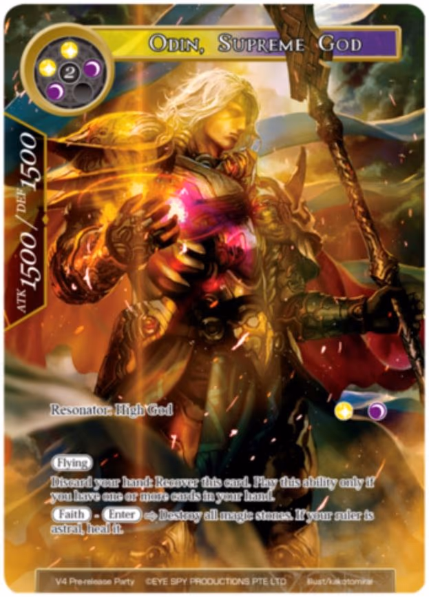 Odin, Supreme God - Promo (V4 Pre-release Party)