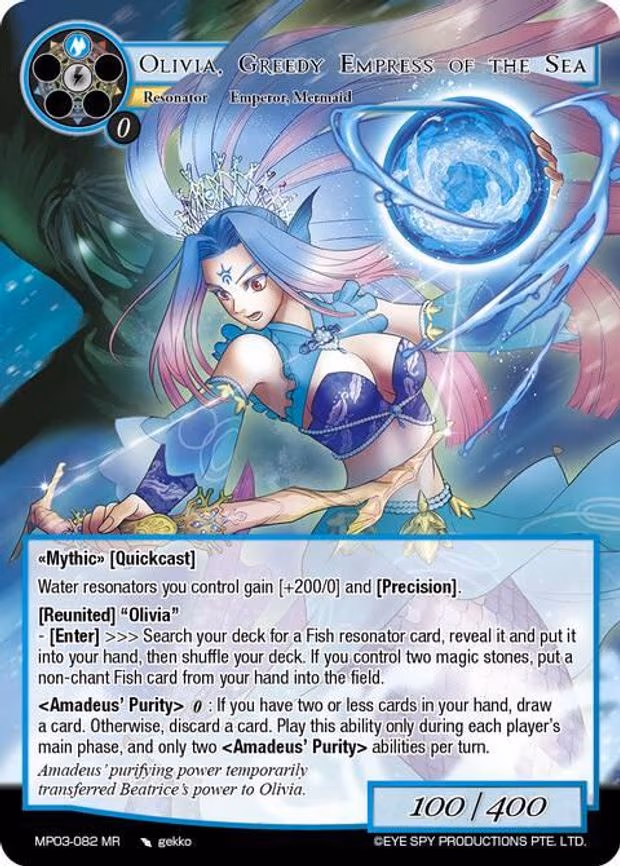 Olivia, Greedy Empress of the Sea - Marvel Rare (MP03-082)