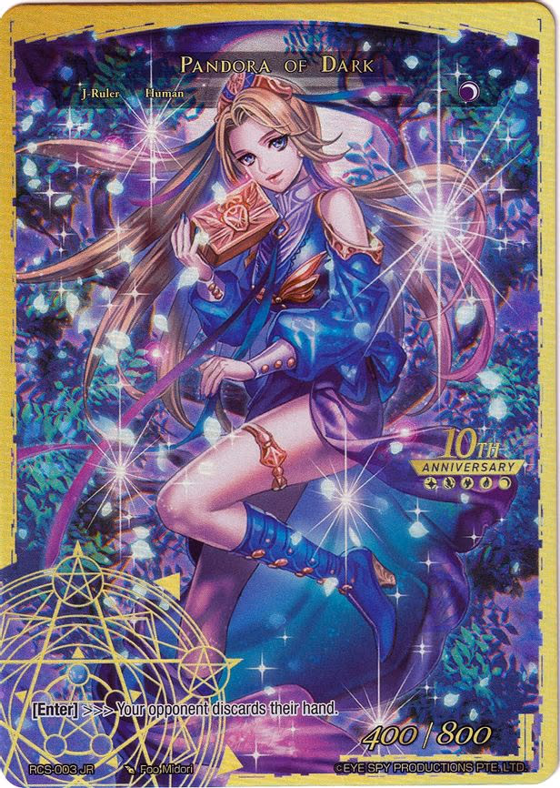 Pandora, Girl of the Box // Pandora of Dark - Ruler Rare (RCS-003 JR)