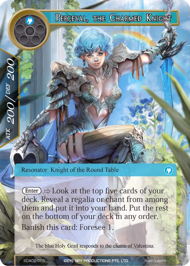 Perceval, the Charmed Knight - Starter Exclusive (SDAO2-005)