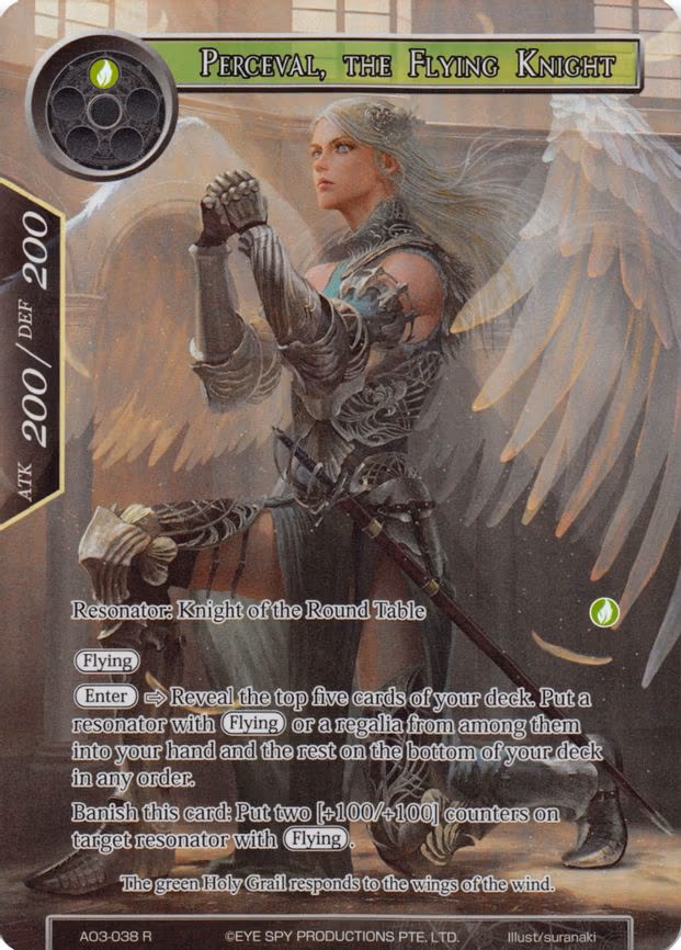 Perceval, the Flying Knight