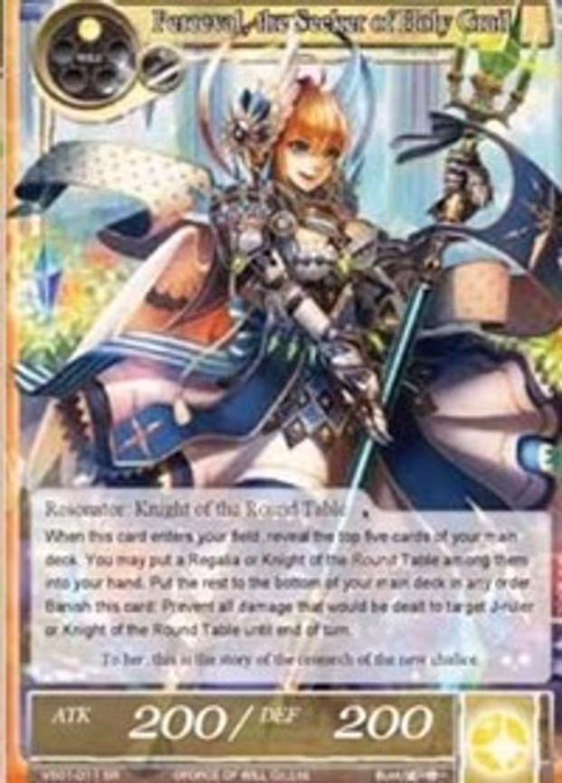 Perceval, the Seeker of Holy Grail