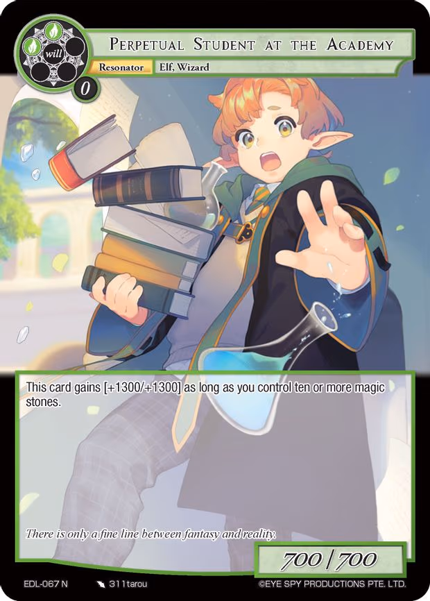 Perpetual Student at the Academy - Normal (EDL-067)