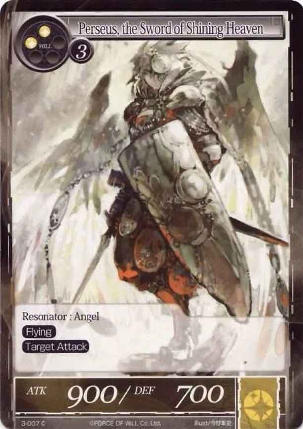 Perseus, Divine Blade of the Gleaming Skies - Common (3-007)