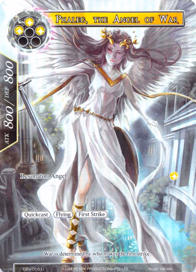 Phaleg, the Angel of War