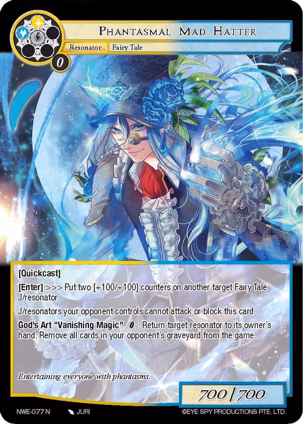Phantasmal Mad Hatter - Normal (NWE-077 N)