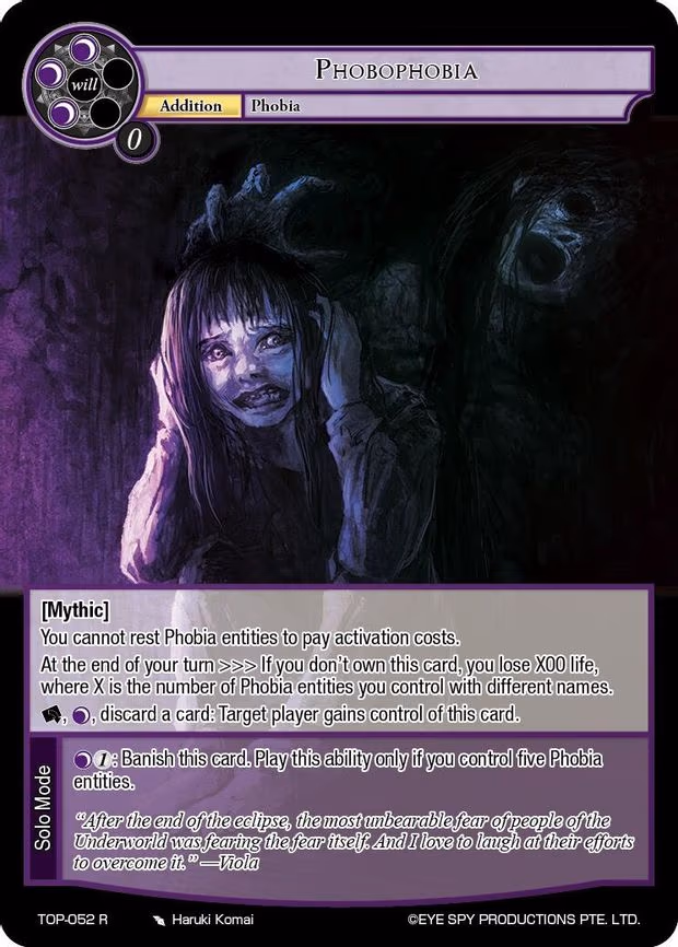 Phobophobia - Rare (TOP-052 R)