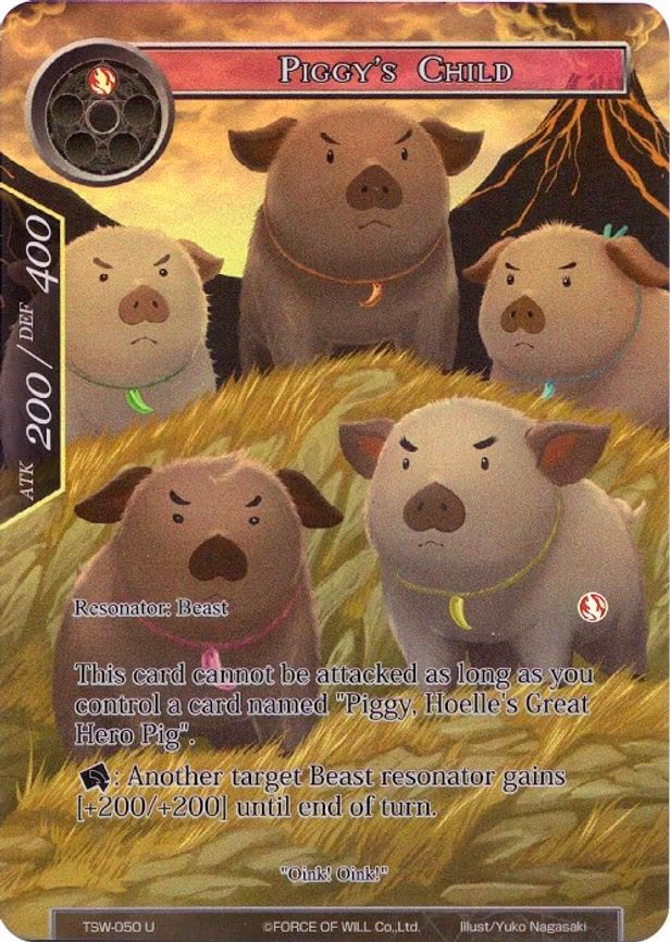 Piggy's Child - Uncommon (TSW-050)