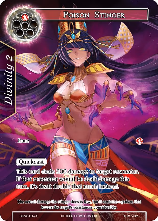 Poison Stinger - Common (SDV2-014)