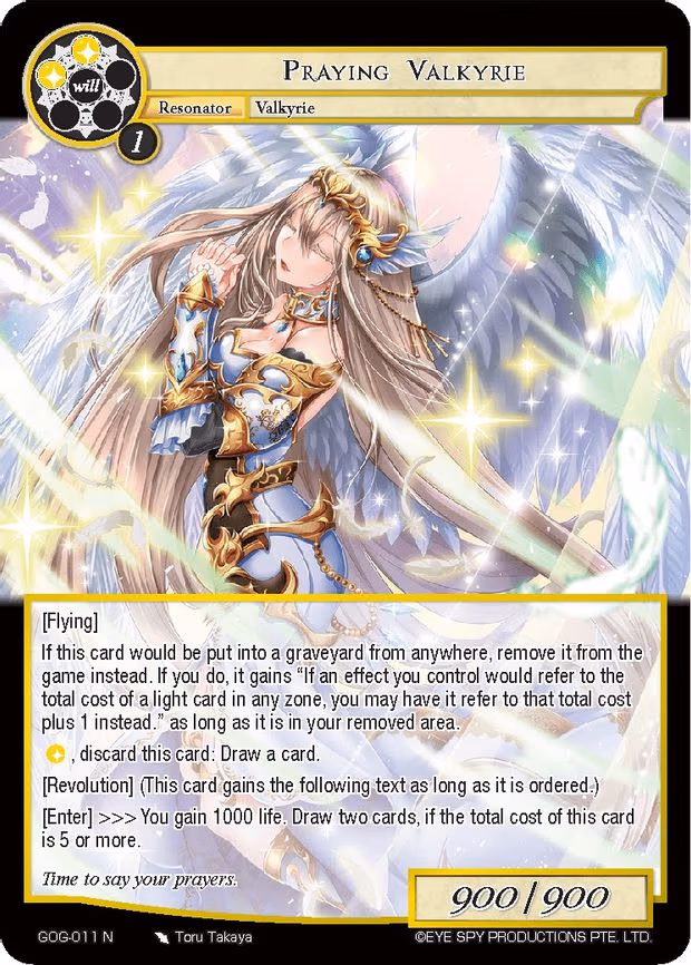 Praying Valkyrie