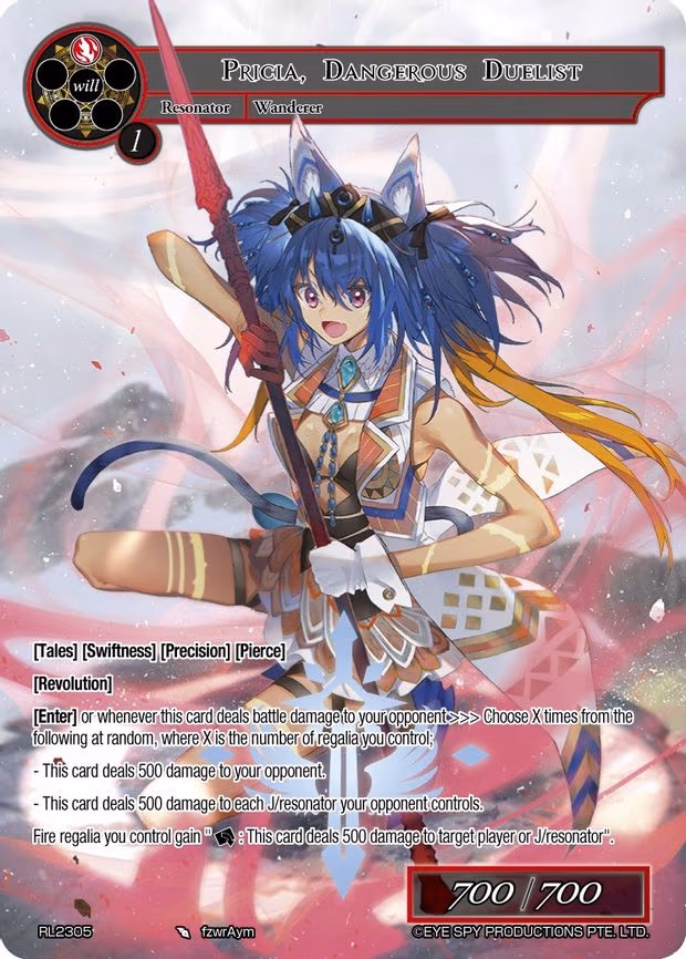 Pricia, Dangerous Duelist - Promo (RL2305)