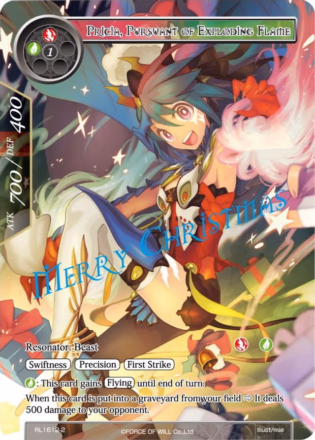 Pricia, Pursuant of Exploding Flame - Promo (RL1612-2)