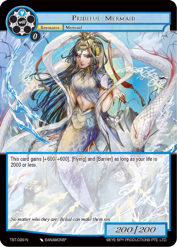 Prideful Mermaid - Normal (TST-029)