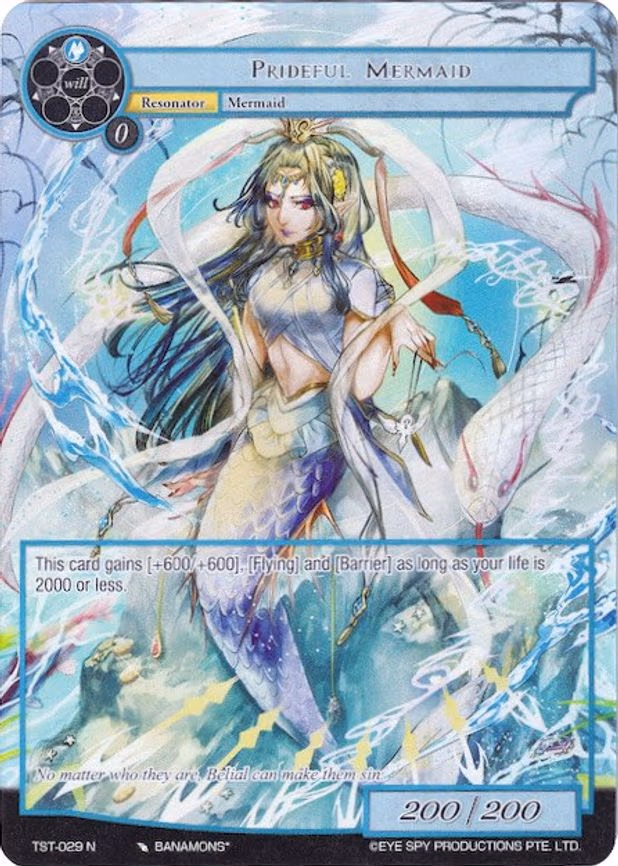 Prideful Mermaid - Normal (TST-029)
