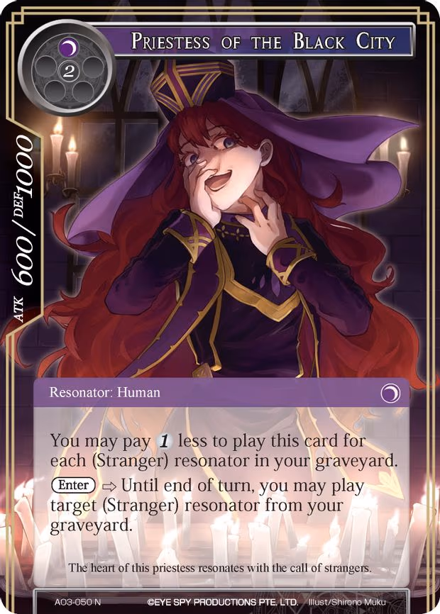 Priestess of the Black City - Normal (AO3-050)