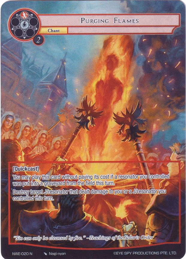 Purging Flames - Normal (NWE-020 N)