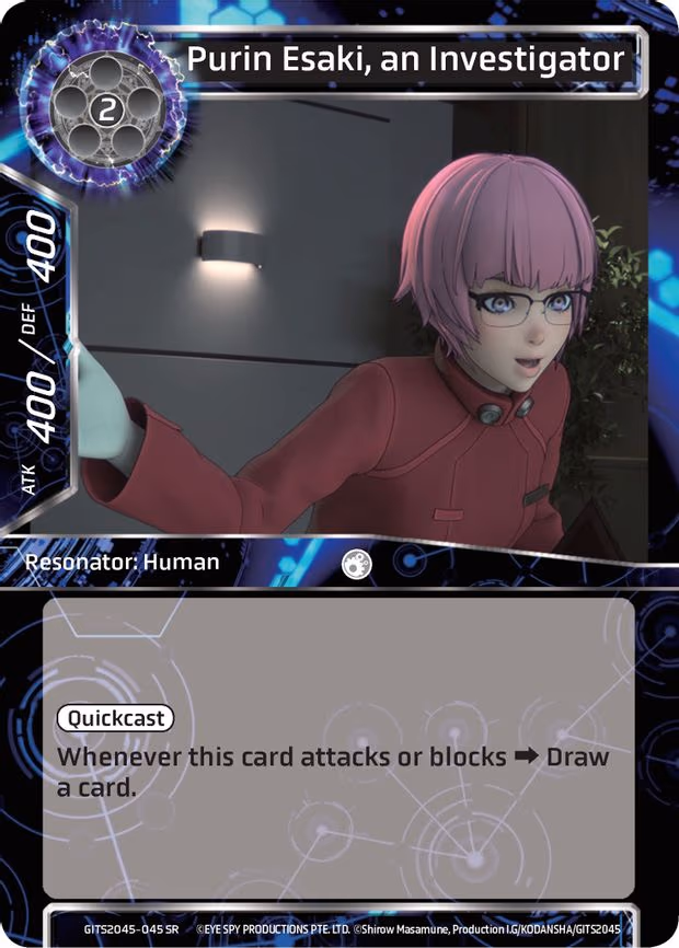 Purin Esaki, an Investigator - Super Rare (GITS2045-045)